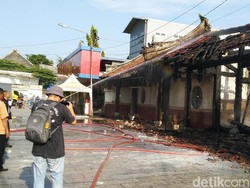 Kebakaran di Kompleks Kelenteng Tay Kak Sie Diduga Akibat Korsleting