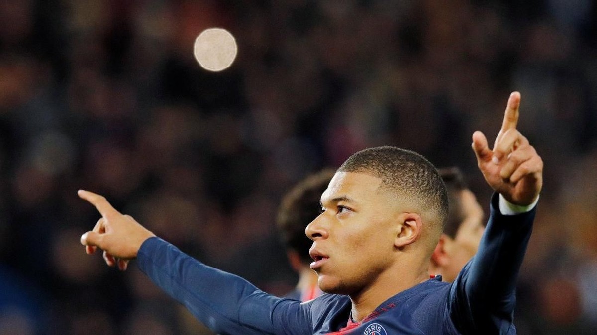 Kylian Mbappe mencetak satu gol saat Paris Saint-Germain mengalahkan Le Mans di babak 16 besar Piala Liga Prancis. (Foto: REUTERS/Philippe Wojazer)