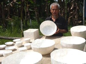 Kerajinan Kerang Magelang Tembus Pasar Internasional