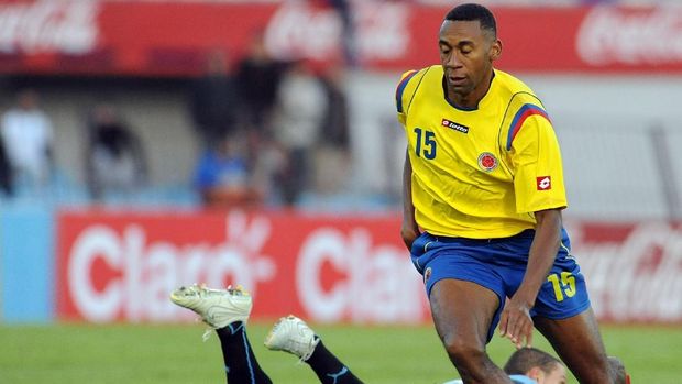 Jhon Viafara pernah memperkuat timnas Kolombia selama tujuh tahun. (