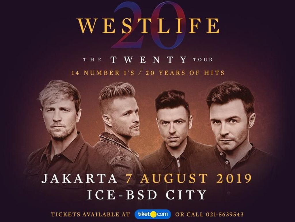 Sebelum ke Singapura, Westlife Lebih Dulu Konser di Jakarta Sebelum ke Singapura, Westlife Lebih Dulu Konser di Jakarta