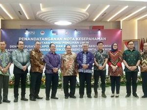 KPU Teken MoU Pemilu Transparan dengan PPATK dan Media