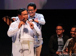 Prabowo-Sandi Jadi Menteri Paling Memuaskan di Survei LSI
