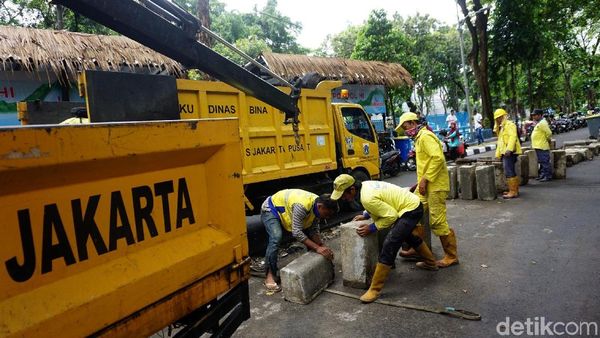 Jalan M Yamin di Menteng Akan Dibuka untuk Umum