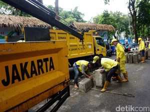 Jalan M Yamin di Menteng Akan Dibuka untuk Umum Jalan M Yamin di Menteng Akan Dibuka untuk Umum