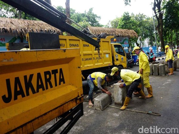 Jalan M Yamin di Menteng Akan Dibuka untuk Umum