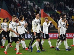 Jerman selanjutnya akan menghadapi Belanda di laga Kualifikasi Piala Eropa 2020 pada Senin (25/3/2019) dini hari WIB. Foto: Fabian Bimmer/Reuters