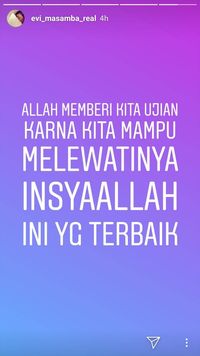 Curhat Evi Masamba saat hamil