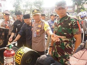 2.300 Personel Diterjunkan Amankan Pemilu 2019 di Surabaya