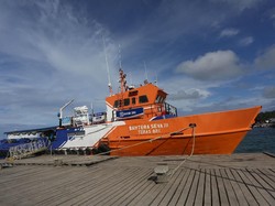Melihat Layanan Bank Terapung BRI di Halmahera Selatan