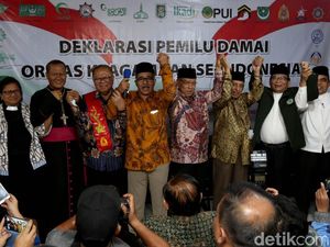 Ormas Keagamaan Deklarasikan Pemilu Damai