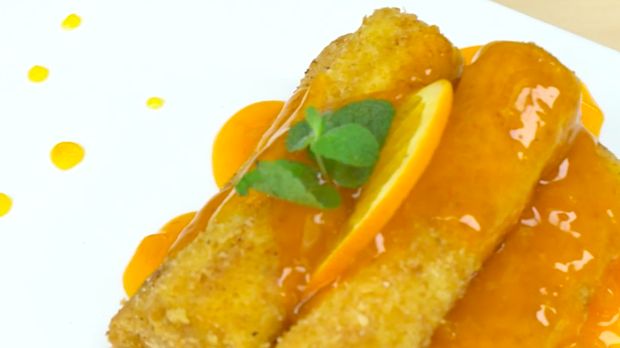Resep orange toast sugar