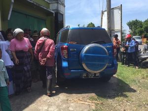 Mayat Wanita Ditemukan Dalam Mobil di Gowa