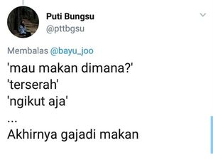 Gambaran Galaunya Netizen Saat Tentukan Tempat Makan