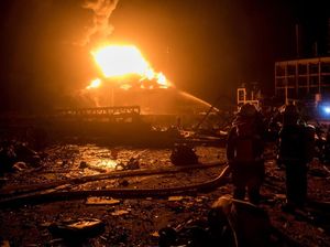 Korban Tewas Ledakan Pabrik di China jadi 62 Orang