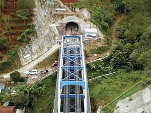 Terowongan Tembus Gunung Ini Dibangun Pakai Utang ke Rakyat Terowongan Tembus Gunung Ini Dibangun Pakai Utang ke Rakyat
