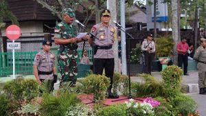 Apel Kesiapan Pengamanan Pemilu 2019 di Pontianak