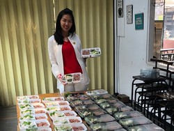 Kisah Sukses Bisnis Katering Sehat Manfaatkan Layanan GrabExpress