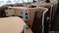 Foto: Kelas Bisnis Japan Airlines yang Nyaman