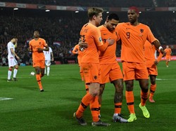 Belanda langsung mengejutkan dengan mencetak gol kilat yang diciptakan Depay di menit pertama. Foto: Reuters