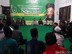 Santri Ndherek Kiai, Slogan Kiai Muda Bersatu Dukung Jokowi-Maruf