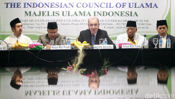 Kedubes Selandia Baru Sambangi MUI Bahas Teror di Christchurch