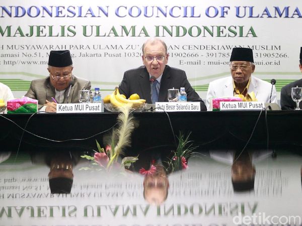 Kedubes Selandia Baru Sambangi MUI Bahas Teror di Christchurch