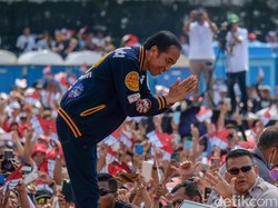 Jokowi ke Pendukung: Kita Harus Menang di Atas 70% di Yogyakarta!