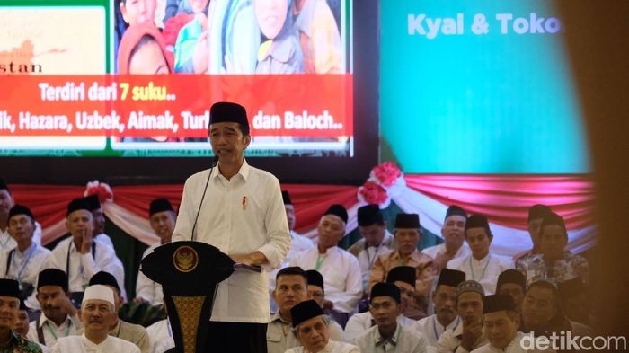 Foto: Jokowi di Magelang. (Andhika-detikcom)