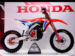 Motor Trail CRF Listrik Unjuk Gigi, Suaranya Berdecit