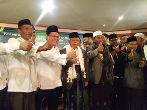 Hadiri Deklarasi Ulama Banten, Maruf Amin Bicara Arus Baru Perubahan