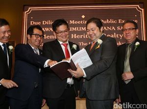 Menteng Heritage Realty Tawarkan Saham