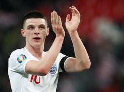 Inggris juga memainkan Declan Rice, yang baru pindah timnas dari Republik Irlandia menjadi Inggris. (Foto: David Klein/Reuters)