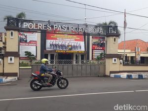 Jebol Teralis Besi, 4 Tahanan Polres Pasuruan Kota Kabur