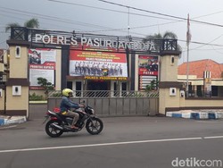 Jebol Teralis Besi, 4 Tahanan Polres Pasuruan Kota Kabur