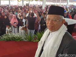 Kampanye Akbar di Banten, Maruf Amin: 15 Ribu Tenda Diisi Ibu-Ibu