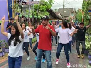 Prabowo ke Makassar, Danny Pomanto Ajak Projo Nyanyi Jokowi Lagi