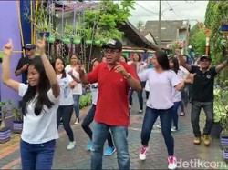 Prabowo ke Makassar, Danny Pomanto Ajak Projo Nyanyi Jokowi Lagi