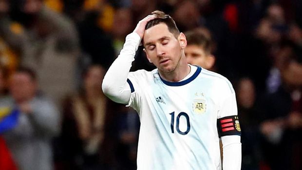 Lionel Messi gagal mengantar Argentina menang lawan Venezuela.