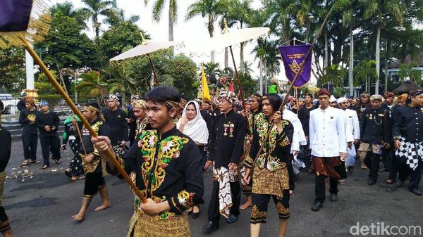 Foto Serunya Raja-raja Nusantara Kumpul Bareng di Ciamis