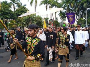 Foto Serunya Raja-raja Nusantara Kumpul Bareng di Ciamis