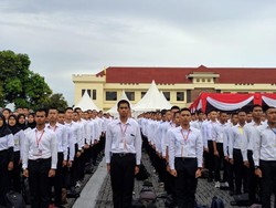 Ribuan Calon Anggota Polri Teken Pakta Integritas, Rekor Muri Dipecahkan