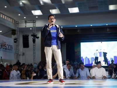 Sandiaga, Atta Halilintar dan Zee Zee Shahab Berbagi Tips Sukses di Sragen YES 2019