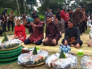 Selametan Puser Bumi di Gunung Tidar, Ganjar: Agar Dapat Pemimpin Amanah