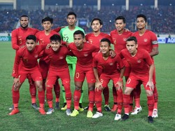 Babak I Timnas Indonesia U-23 Vs China Masih Tanpa Gol