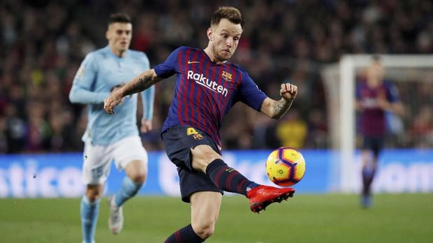 Ivan Rakitic sukses menembus persaingan sebagai pemain inti di Barcelona.