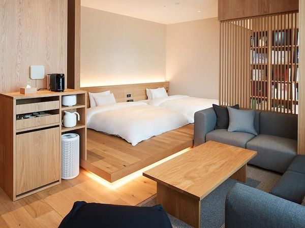 Foto: Inspirasi Kamar Mungil Tapi Bikin Betah ala Hotel Muji Tokyo