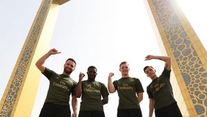Foto: Liburan ke Dubai Seperti Bintang Arsenal