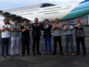 Garuda dan Mitsubishi Perkuat Kerja Sama