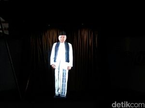 Launching Kampanye Hologram, Maruf Amin: Ini Buatan Anak Bangsa